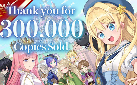 「まじかる☆プリンセス」の世界累計売上本数が30万本を突破!Mac版のリリースや見た目変更機能の追加も