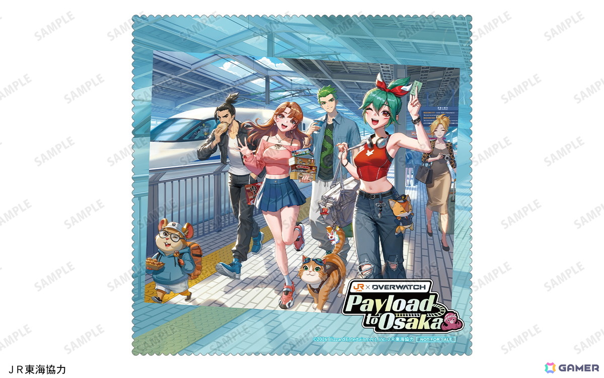 「オーバーウォッチ」とJR東海「推し旅」のコラボイベント「JR東海×オーバーウォッチ Payload to Osaka」が7月17日より開催決定!の画像