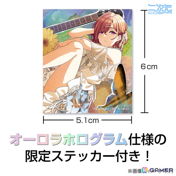 「シャニマス」幽谷霧子や樋口円香のオールプリントTシャツ（限定ステッカー付）などが二次元コスパから登場！の画像6