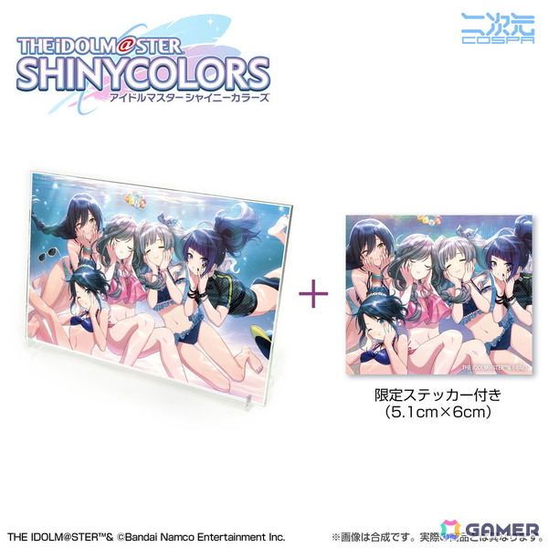 「シャニマス」幽谷霧子や樋口円香のオールプリントTシャツ（限定ステッカー付）などが二次元コスパから登場！の画像9