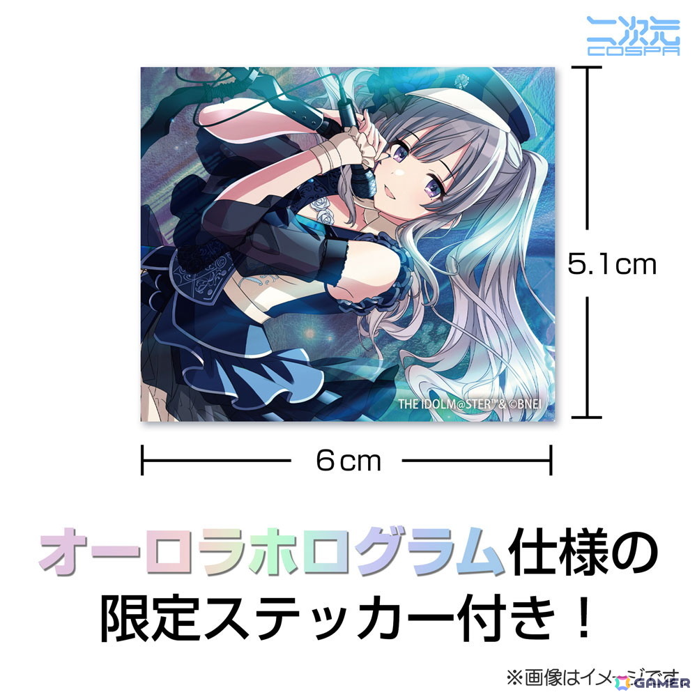 「シャニマス」幽谷霧子や樋口円香のオールプリントTシャツ(限定ステッカー付)などが二次元コスパから登場!の画像