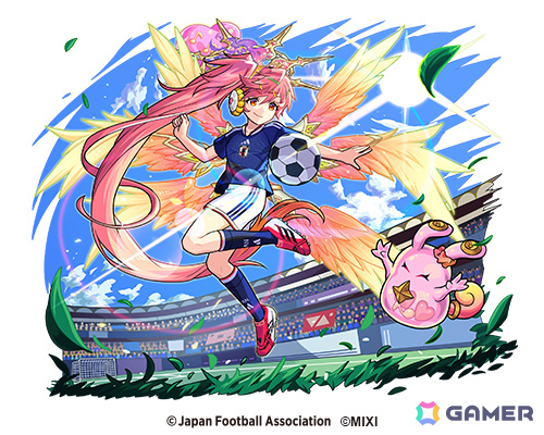 「モンスト」新米魔女・アルカ(CV:和氣あず未)がガチャ「激・獣神祭」に登場!サッカー日本代表仕様のサンダルフォン、メタトロンもの画像