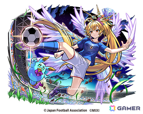 「モンスト」新米魔女・アルカ(CV:和氣あず未)がガチャ「激・獣神祭」に登場!サッカー日本代表仕様のサンダルフォン、メタトロンもの画像