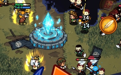 進撃と防衛、二つの戦場を制す二刀流タワーディフェンスRPG「ドット戦記」が7月9日に配信!
