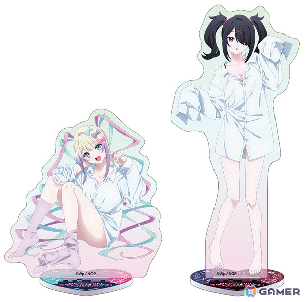 アニメ「NEEDY GIRL OVERDOSE」彼シャツを着た超てんちゃん＆あめちゃんのグッズがアニメイトで発売！イラストカードがもらえるフェアもの画像2