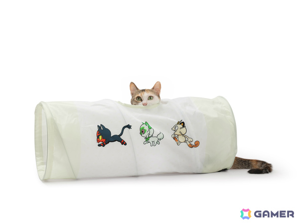 ポケモンデザインの猫用品が7月6日より順次発売！ニャース、ニャビー、ニャオハがデザインされた脚付食器や爪とぎ、おもちゃがラインナップの画像2