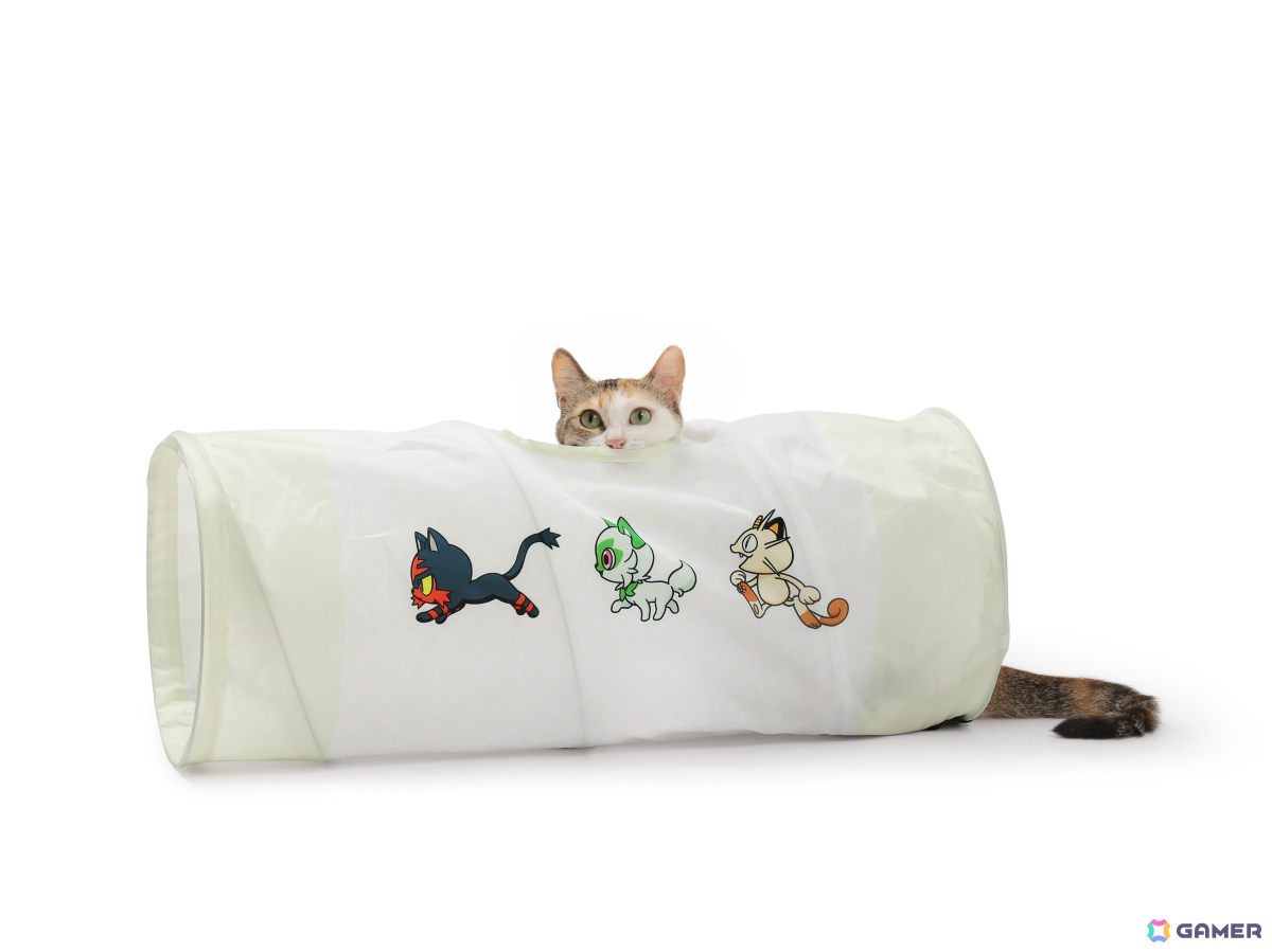 ポケモンデザインの猫用品が7月6日より順次発売!ニャース、ニャビー、ニャオハがデザインされた脚付食器や爪とぎ、おもちゃがラインナップの画像