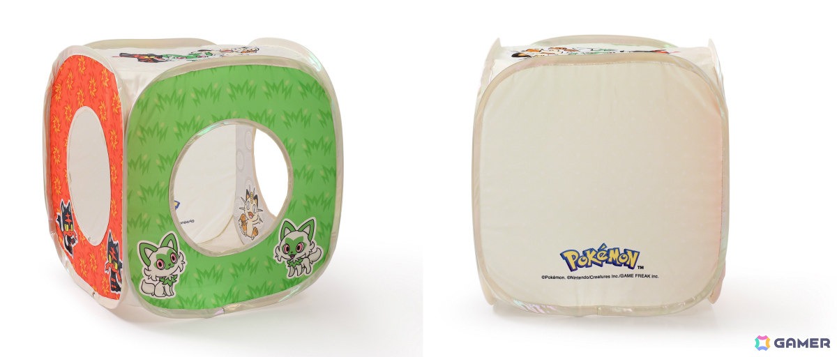 ポケモンデザインの猫用品が7月6日より順次発売!ニャース、ニャビー、ニャオハがデザインされた脚付食器や爪とぎ、おもちゃがラインナップの画像