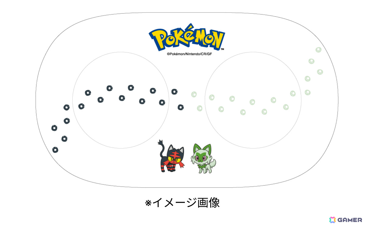 ポケモンデザインの猫用品が7月6日より順次発売!ニャース、ニャビー、ニャオハがデザインされた脚付食器や爪とぎ、おもちゃがラインナップの画像