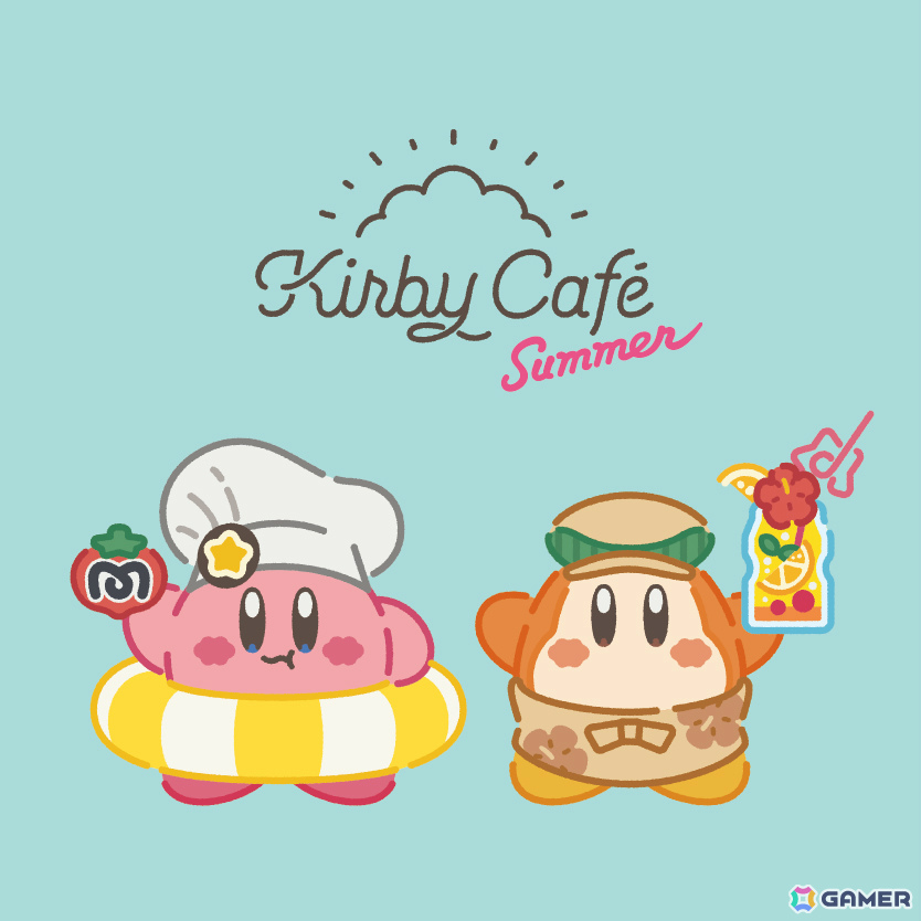 「カービィカフェ Summer 2026」が7月8日より開催！“かいふくアイテム”をテーマにしたメニューやグッズで夏の元気を応援の画像