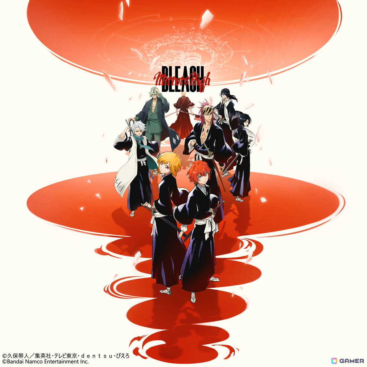 「BLEACH Mirrors High」には久保帯人先生が世に送り出す新たな死神・右島志燐と佐鳴白祢が登場!クローズドβテストの募集もスタートの画像