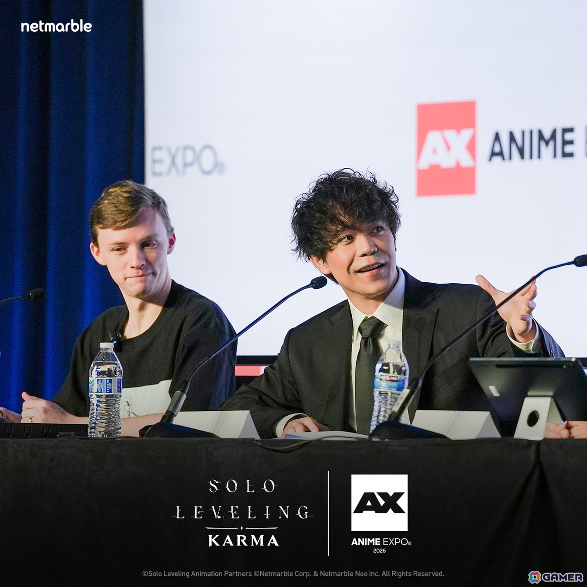 「俺だけレベルアップな件:KARMA」オリジナルストーリーとなる「君主戦争」の27年間の物語、敵キャラ・変異ハンターの情報がAnime Expo 2026のステージで公開!の画像