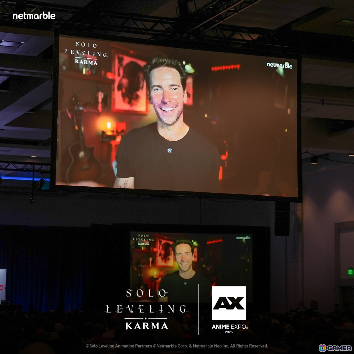 「俺だけレベルアップな件:KARMA」オリジナルストーリーとなる「君主戦争」の27年間の物語、敵キャラ・変異ハンターの情報がAnime Expo 2026のステージで公開!の画像