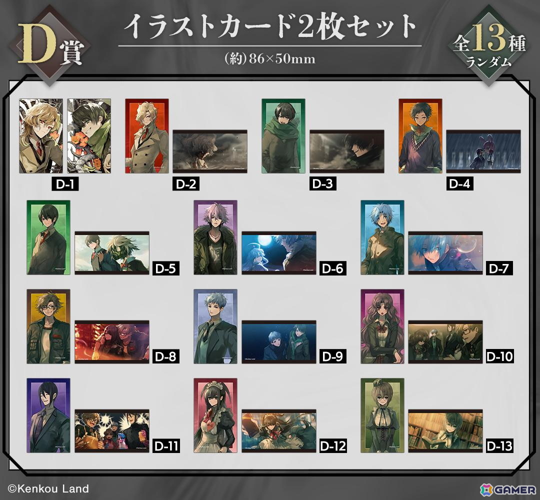 「世界滅亡共有幻想マミヤ」オンラインくじが「DRAW!DRAW!」で販売中!アクリルスタンド時計などがラインナップの画像