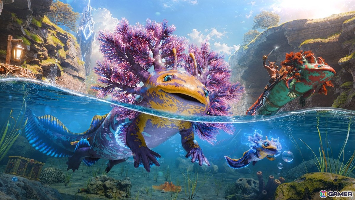 PS5「ARK: Survival Ascended」海洋エリアを大幅に拡張したマップを実装する無料追加コンテンツ「ARK: Genesis Ascended Part 1」が配信!の画像