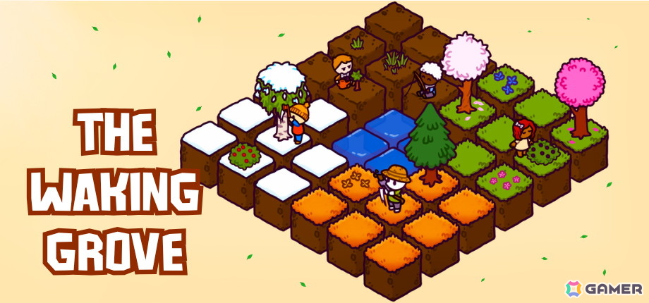 庭をのんびり成長させていくインクリメンタルゲーム「The Waking Grove」が2026年第4四半期にSteamでリリース!の画像