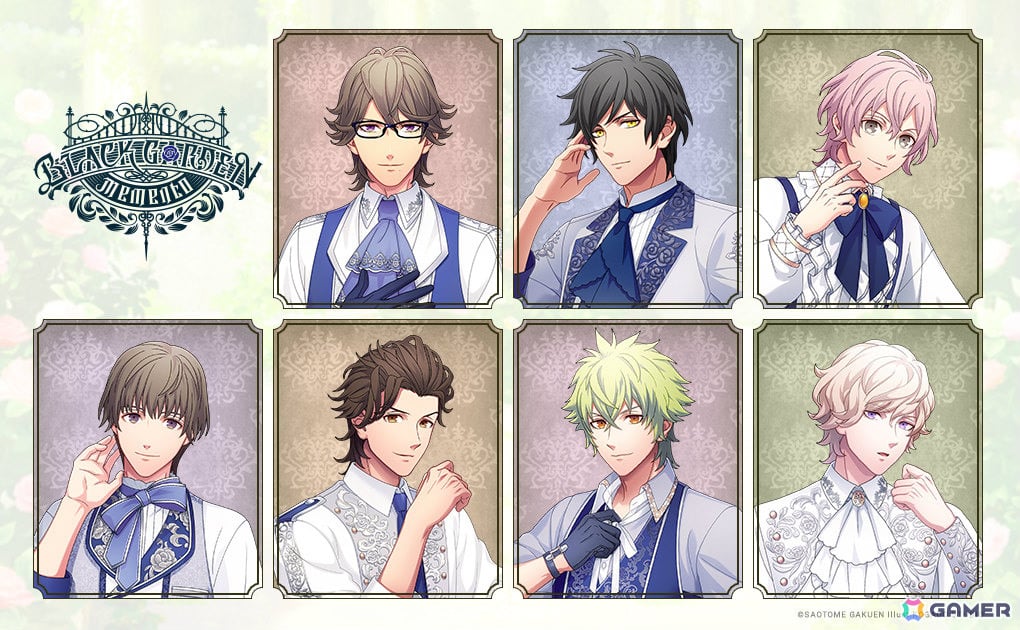 「うたの☆プリンスさまっ♪」7月7日は「HE★VENS」記念日!「BLACK GARDEN」の展示やグッズ販売、ロックハート城とのコラボが発表の画像