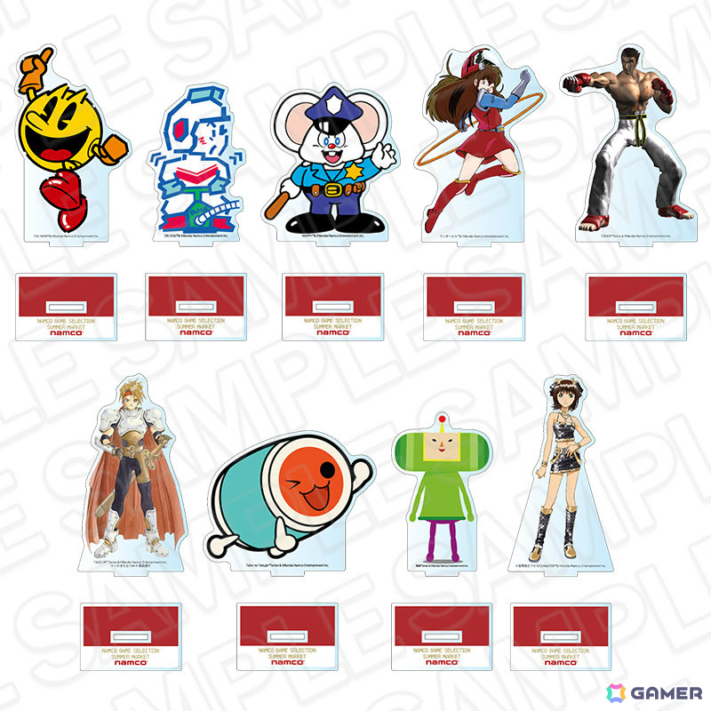 「ナムコ ゲームセレクション サマーマーケット in 博品館TOY PARK」が7月11日より開催!「パックマン」「アイマス」「塊魂」などの新作グッズを販売の画像