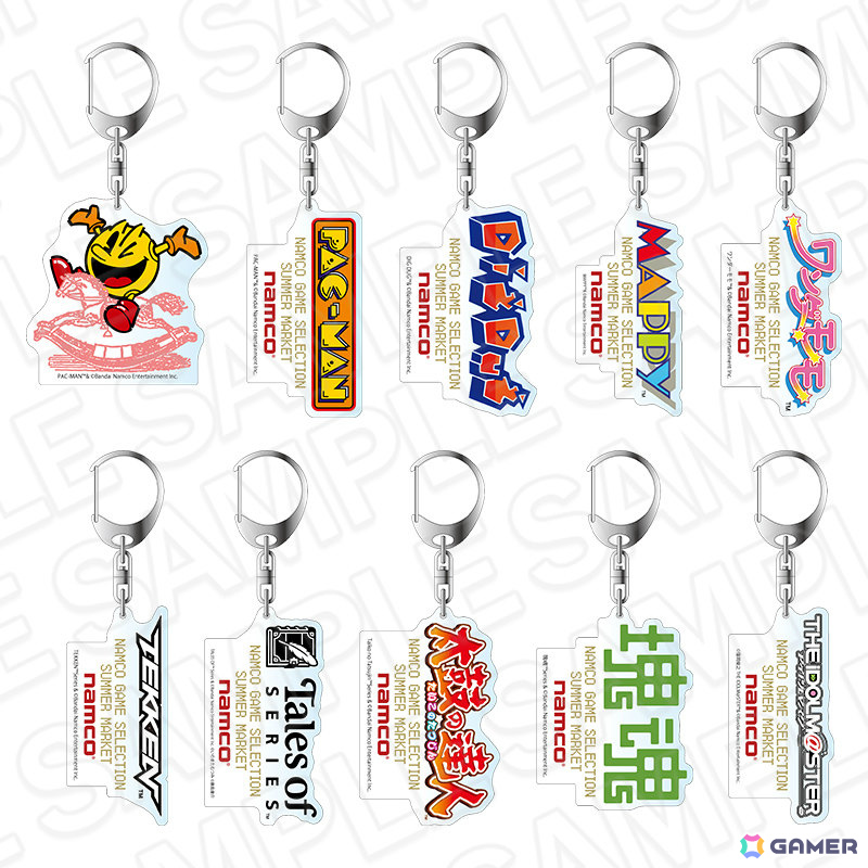 「ナムコ ゲームセレクション サマーマーケット in 博品館TOY PARK」が7月11日より開催!「パックマン」「アイマス」「塊魂」などの新作グッズを販売の画像