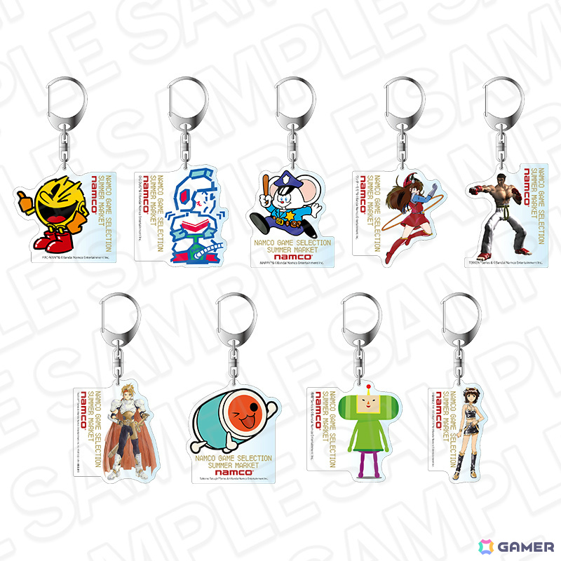 「ナムコ ゲームセレクション サマーマーケット in 博品館TOY PARK」が7月11日より開催!「パックマン」「アイマス」「塊魂」などの新作グッズを販売の画像