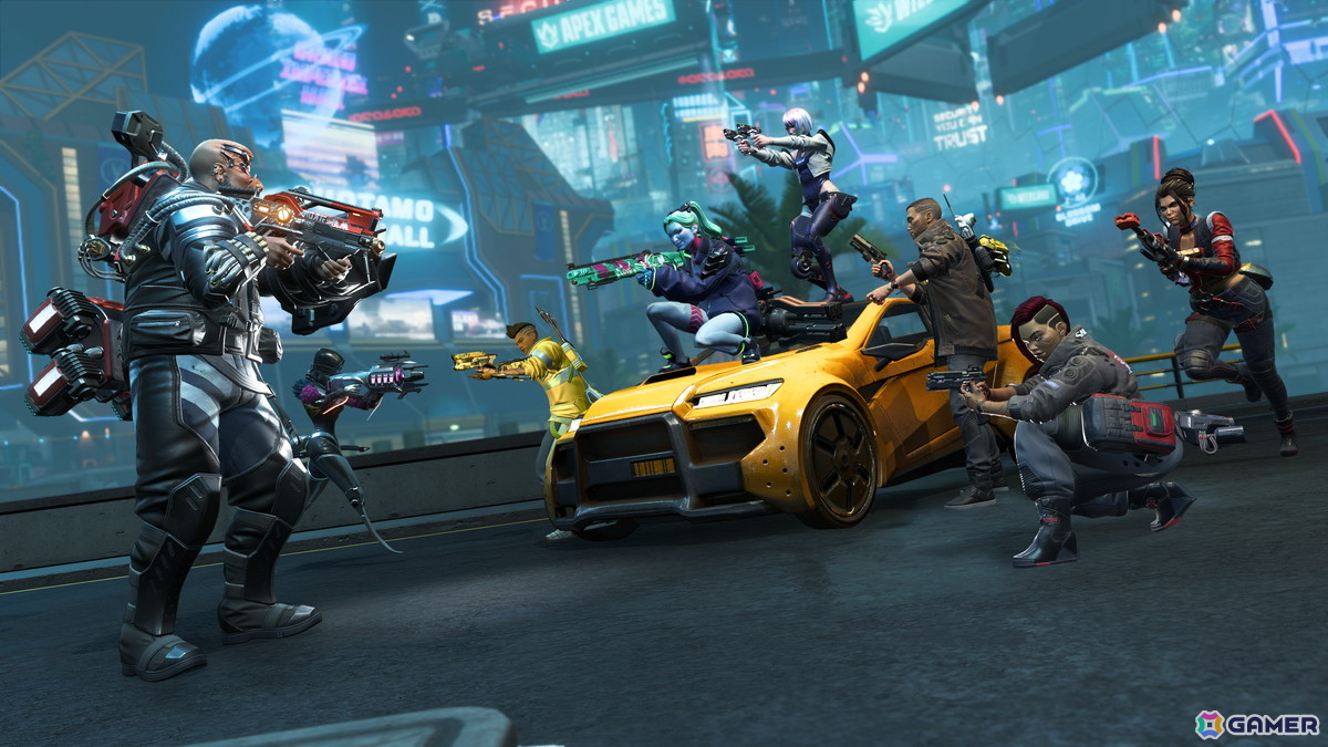 「Apex Legends」と「サイバーパンク2077」のコラボイベントが7月15日より開催!「サイバーパンク: エッジランナーズ」も含む武器・レジェンドスキンが登場の画像