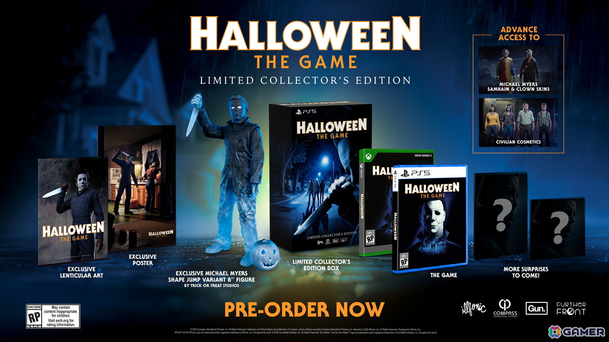 「ハロウィン ザ・ゲーム」原作映画にも登場した新マップ「オレンジ・グローブ・エステート」が初公開！グローバル版ではフィギュア付きの限定版が発売の画像