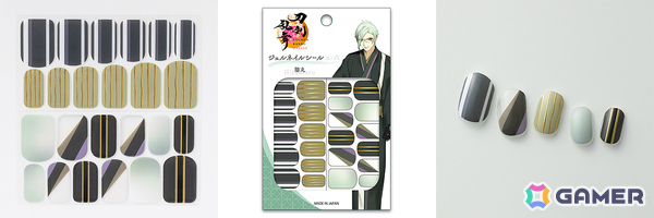 「刀剣乱舞ONLINE ジェルネイルシール 其ノ六」の予約販売が開始！一期一振、平野藤四郎など10種がラインナップの画像13