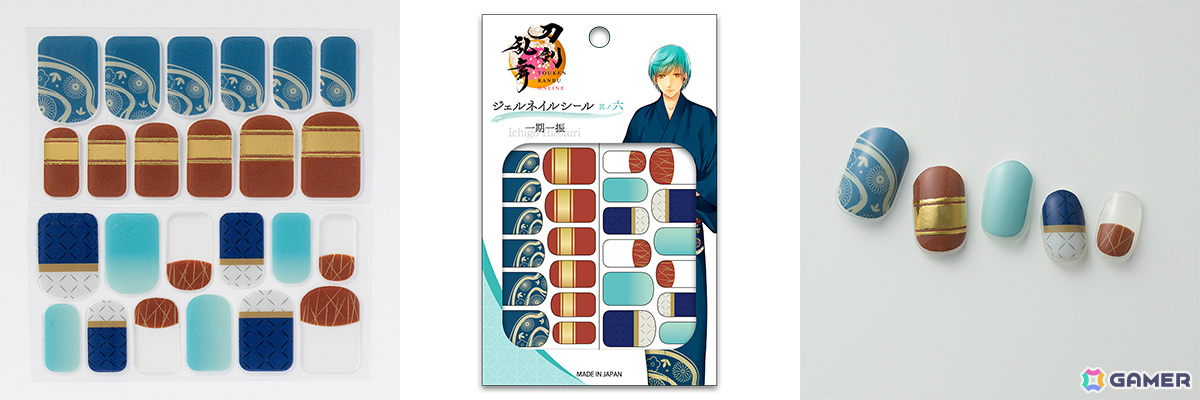 刀剣乱舞ONLINE ジェルネイルシール 其ノ六 一期一振