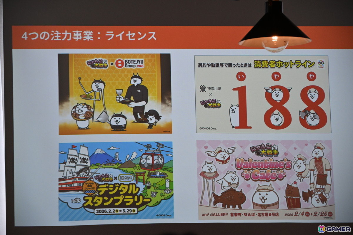 そのほかにもさまざまなライセンスアウトでの取り組みを実施。