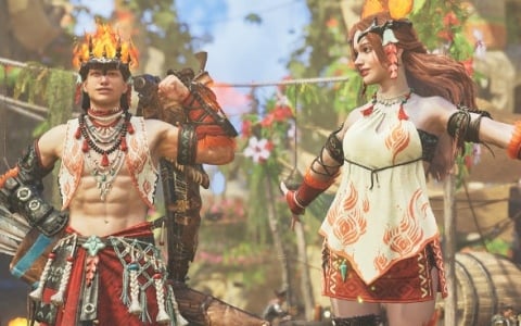 「モンスターハンターワイルズ」踊りと火をテーマにした季節イベント「交わりの祭事【踊火の儀】」が再び開催！