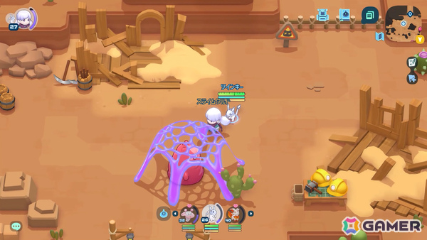 スライムと一緒に旅する基本無料のカジュアルMMORPG「スライムの世界 ぷにっと冒険記」が12月にリリース!の画像