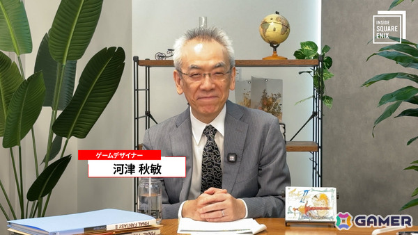 河津秋敏氏が「FFII」制作の裏側を語るWEB動画「INSIDE SQUARE ENIX」が7月10日21時より配信！の画像2