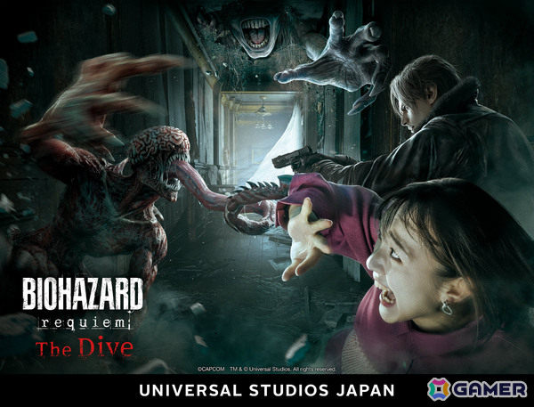 新アトラクション「『バイオハザード レクイエム』 ザ・ダイブ」がUSJの秋イベント「ハロウィーン・ホラー・ナイト」に登場！の画像1