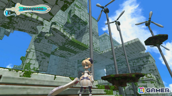 姫騎士が天空の塔の最上階を目指して駆け抜ける3DアクションADV「フォワード トゥ ザ スカイ」PS5/PS4版が発売！の画像3