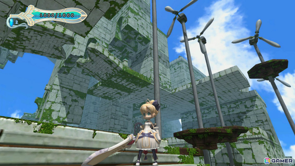 姫騎士が天空の塔の最上階を目指して駆け抜ける3DアクションADV「フォワード トゥ ザ スカイ」PS5/PS4版が発売！の画像