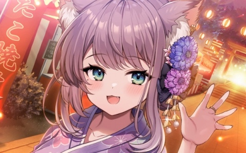 VTuber・美月ももさんが主演・主役を務めるフルボイスノベルゲーム「猫猫旅行社 ももいろ町おこしプロジェクト!」iOS/Android版が配信!