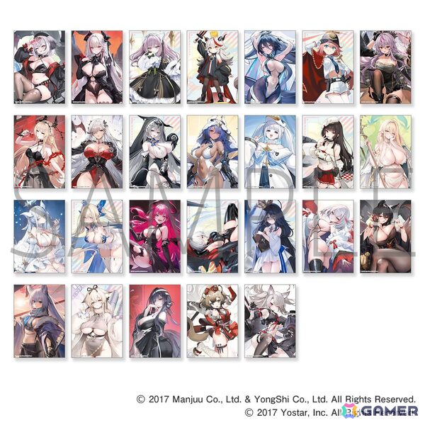 「アズレン」サマーフェア 2026 POP UP STOREが7月31日より開催！水着と濡髪をテーマにゲッツ・フォン・ベルリヒンゲンたちのグッズが販売の画像11