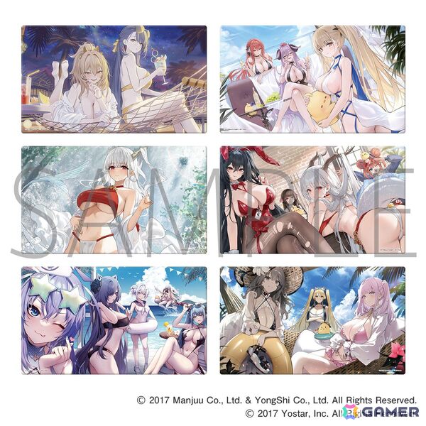 「アズレン」サマーフェア 2026 POP UP STOREが7月31日より開催！水着と濡髪をテーマにゲッツ・フォン・ベルリヒンゲンたちのグッズが販売の画像9