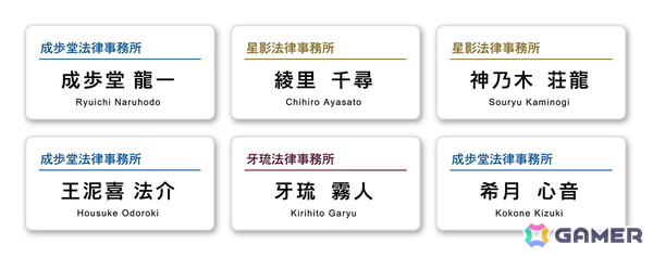 「逆転裁判」シリーズより歴代弁護士たちのグッズをラインナップしたオンラインくじがカプくじで販売！選べるアクリルパネル、デスクマットやテキストタオルもの画像7