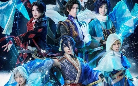 アイスショー「刀剣乱舞 - ICE BLADE -」キービジュアルが解禁!八振りの刀剣男士を演じるスケーターが勢揃い