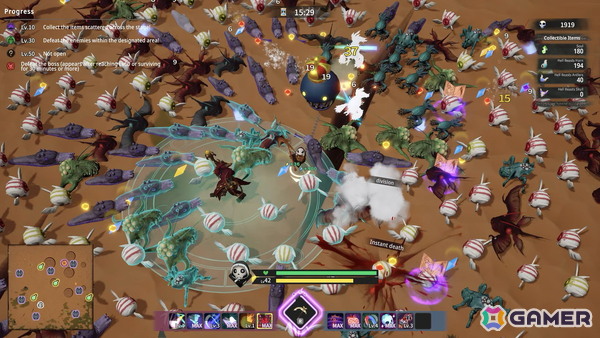 3D死神ローグライク鎌アクションサバイバーSTG「Dark Reaper Shoots! 2」リリース!40%OFFのリリース記念セール開催、配信も歓迎の画像