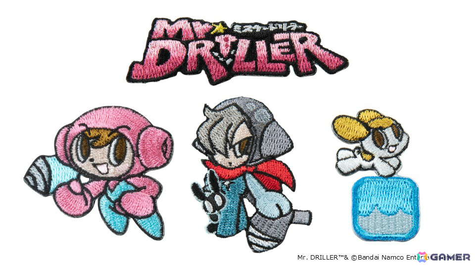 ASOBI GRAPHTと「パックマン」「塊魂」「ことばのパズル もじぴったん」「ミスタードリラー」「ワギャンランド」のコラボグッズが登場!の画像