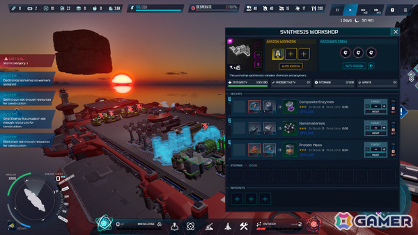 知性を宿した惑星の真実を解き明かすローグライト・コロニー運営ゲーム「Rogue Carrier」が発表!の画像