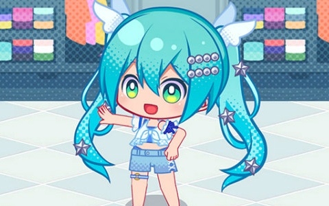 「初音ミク ロジックペイントS+」トロピカルバカンスをテーマにした有料追加コンテンツが配信!爽やかな衣装のミクと一緒に限定パズルを楽しもう