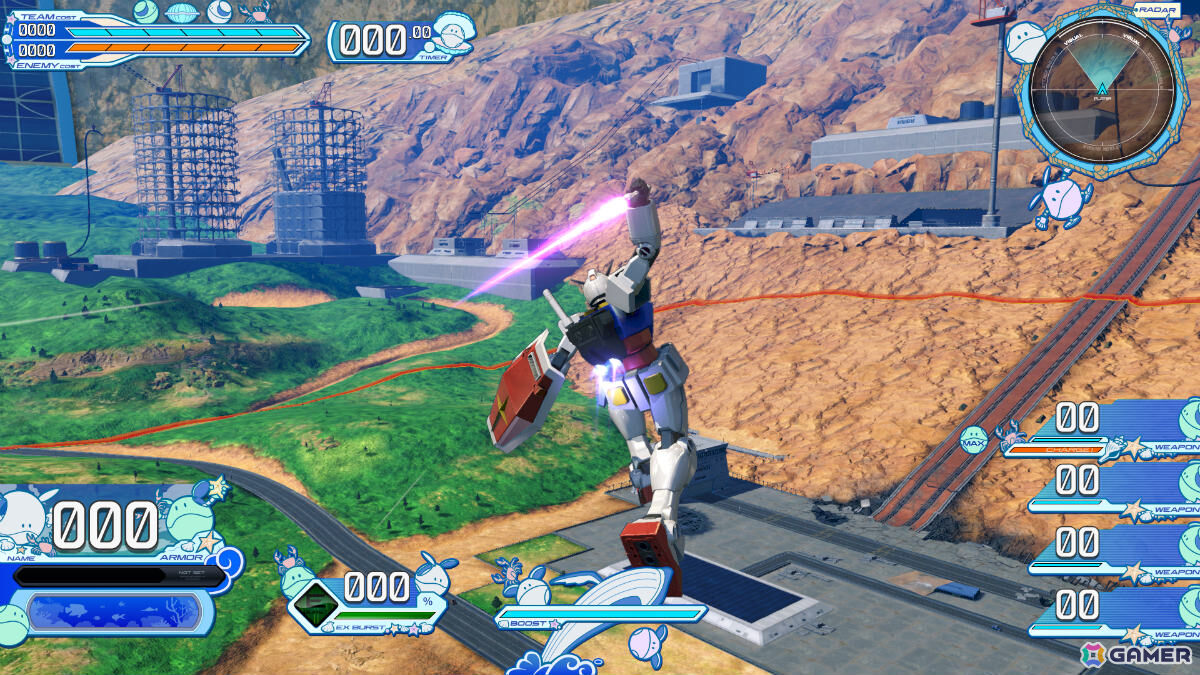 「機動戦士ガンダム EXVS.2 IB」で「ガンダムEXA」の「∫(インテグラル)エクストリームガンダム」が7月29日に参戦!の画像