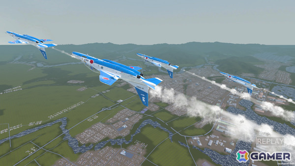 編隊アクロバットフライトシム「Dancing Wings - The Aerobatic Simulator」が東京ゲームダンジョン13に出展!の画像