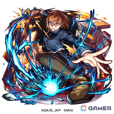 「モンスト」でアニメ「呪術廻戦」とのコラボ第3弾が7月14日より開催!虎杖悠仁、七海建人、五条悟がコラボキャラ初の真獣神化!の画像