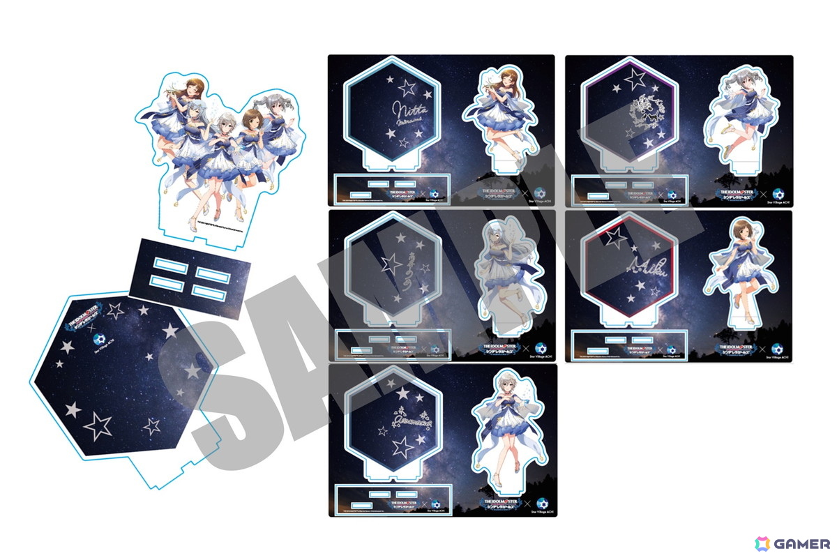 「アイドルマスター シンデレラガールズ」 × Star Village ACHI コラボが7月18日より開催!アナスタシアによる星空解説ムービーの上映やグッズ販売もの画像