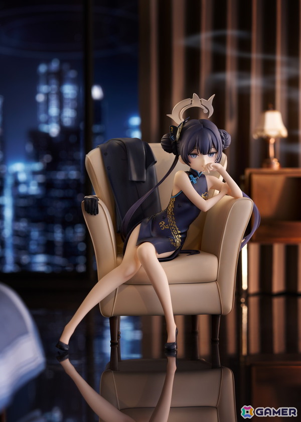 「ブルアカ」よりキサキが1/7スケールフィギュアとなって登場！ゲーム内の印象的なメモリアルロビーのワンシーンをモチーフに立体化の画像1