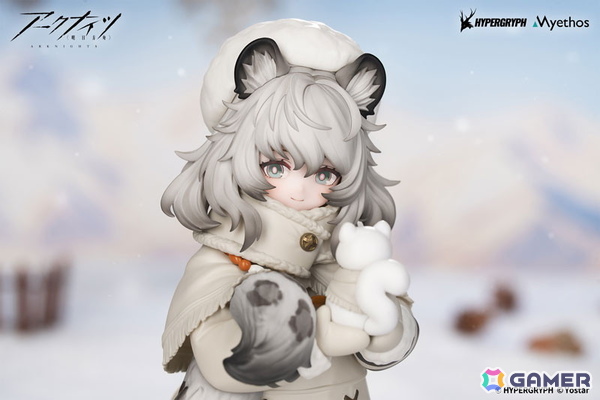 「アークナイツ」小さな雪だるまを抱えた、あどけない姿のプラマニクスが登場！大きな雪帽子の下からはふわふわの耳がそっとのぞくの画像3